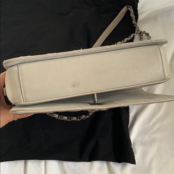 Chanel flap bag gray - Picture 4 of 8